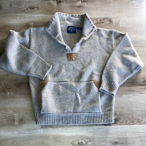 100% wool sweater